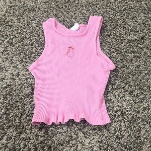 🔥 Zara ribbed crop top